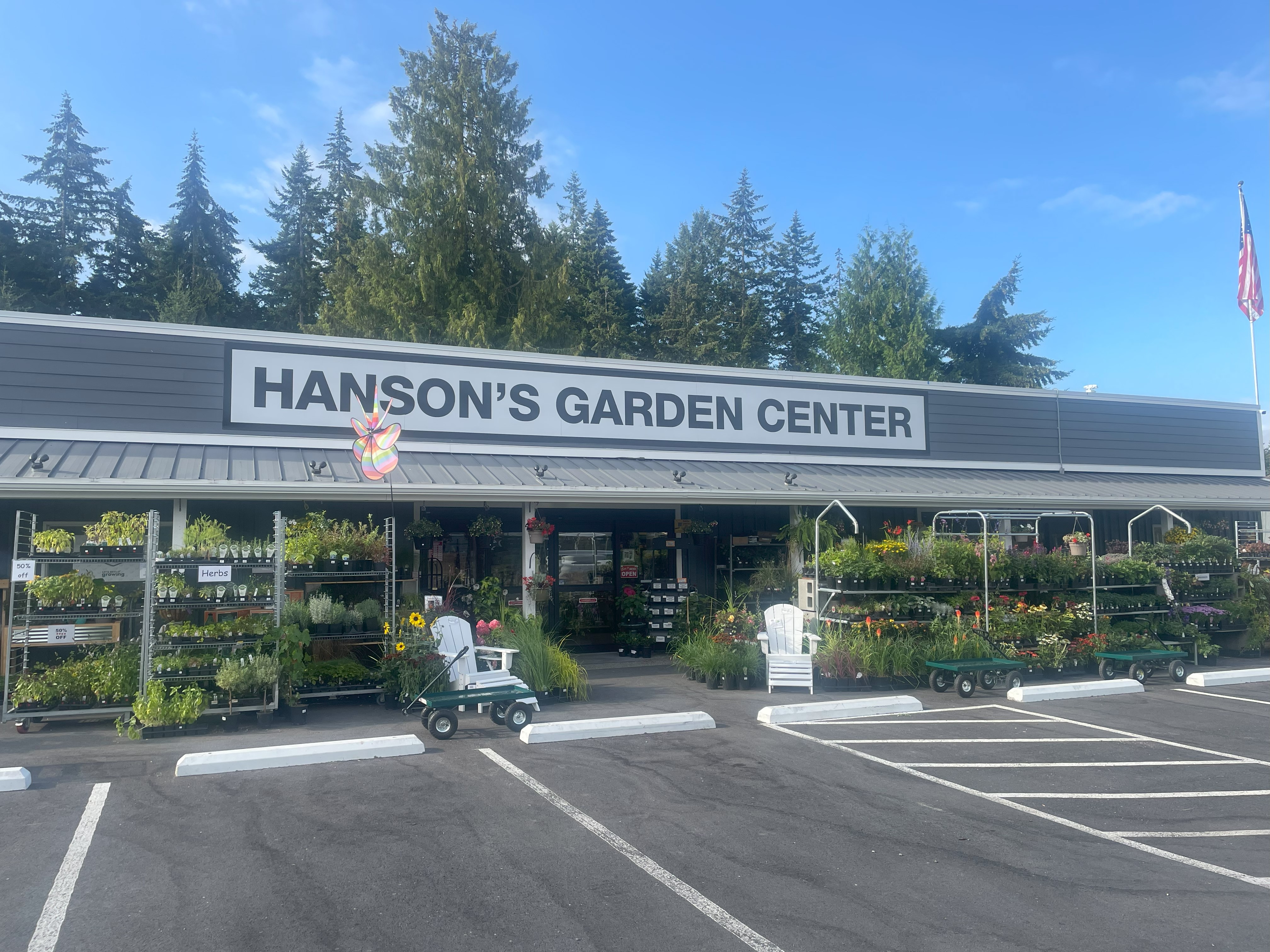 Hanson's Garden Center Front
